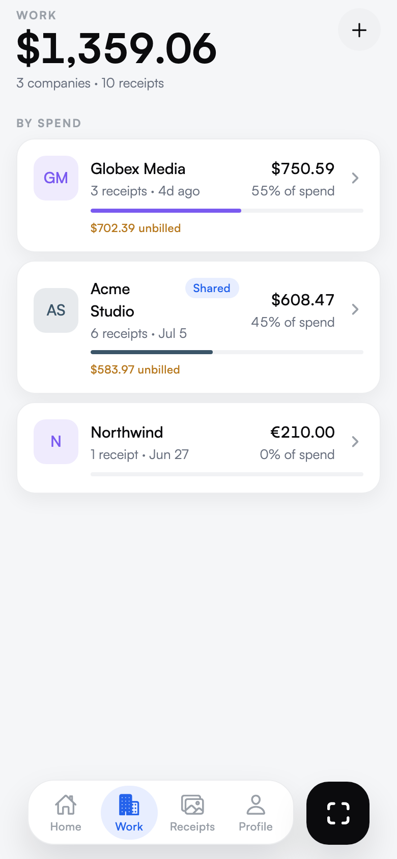 Proofly app screenshot